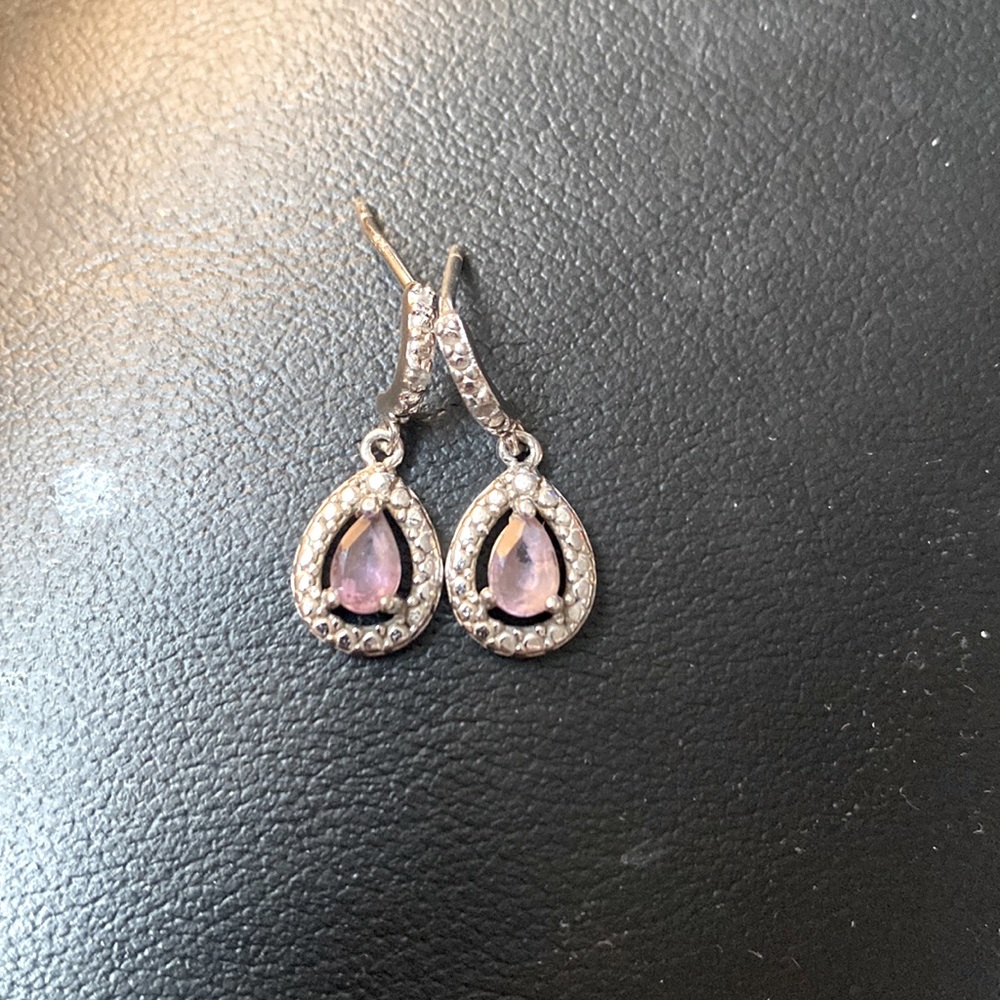 Amethyst Dangle Earrings